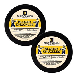 Duke Cannon Bloody Knuckles bálsamo reparador de manos, 5 onzas – paquete de 2