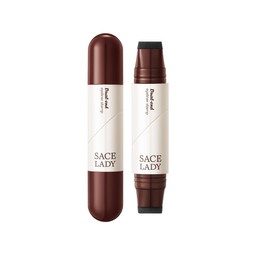 SACE LADY Dual End Eyeliner Stamp – Delineador de Ojos con Sello Doble para Alas Simetricas, Larga Duracion, Resistente al Agua y Facil de Usar para Principiantes,01 Black