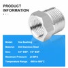 ERGAOBOY Pack of 2 1/2 inch female thread BSP to