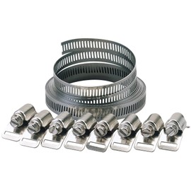 Draper 55592 12mm Wide Hose Clamp Set