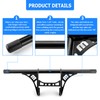 Wsays Crash Bars Front Highway Peg Engine Guard Compatible with