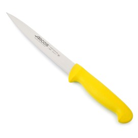 Arcos Serie 2900 - Sohlenmesser - Klinge Nitrum Edelstahl 170 mm - HandGriff Polypropylen Farbe Gelb