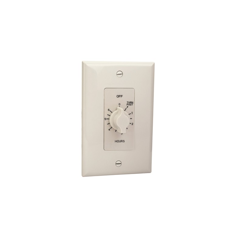nsi INDUSTRIES TORK A506HW Spring-Wound In-Wall Twist Timer , 6-Hour