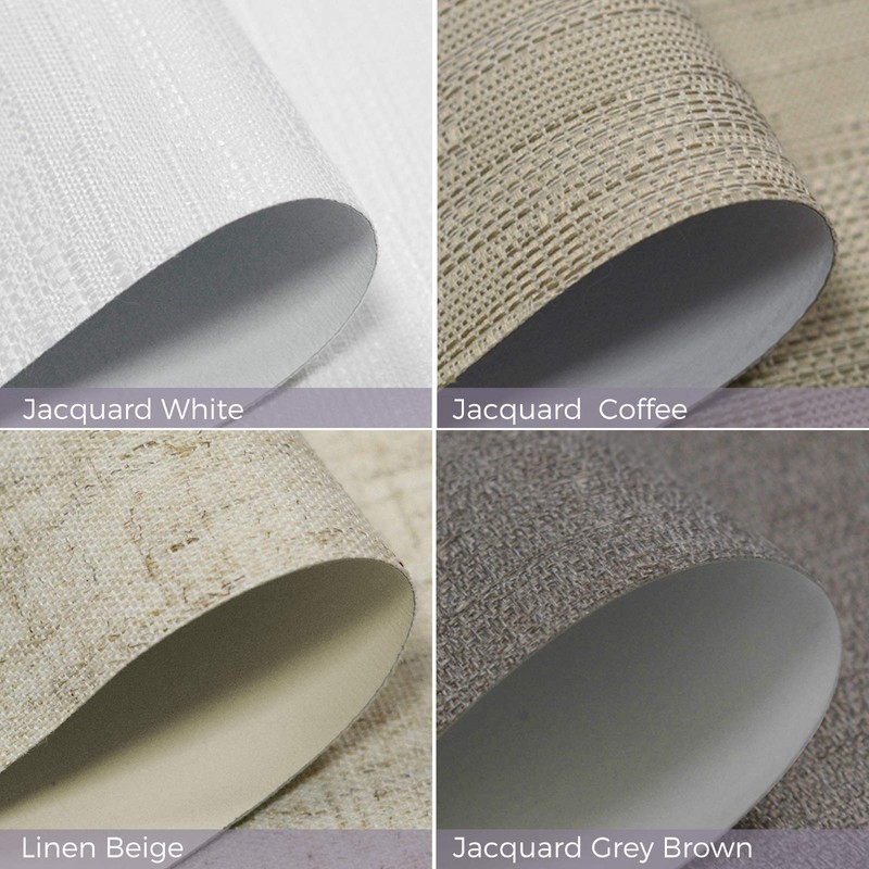 Graywind Roller Shades 100% Blackout Window Shades Fabric Sample