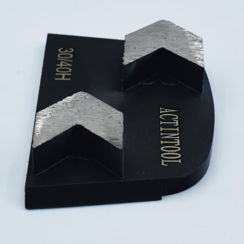 ACTINTOOL Two Arrow Segs Concrete Surface Preparation Diamond Grinding Metal