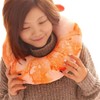 Goetland Large Shrimp Neck Pillow U Shaped Realistic Simulation Travel