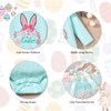 Conjunto de 4 piezas de ropa de conejo de Pascua