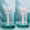 2 Pcs Kids U Shaped Toothbrush 360° Oral Teeth Cleaning