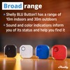 Shelly BLU Button1 Black | Bluetooth-Operated Action and Scenes Activation