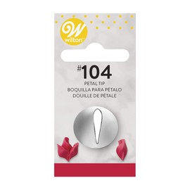 Wilton Decorating Tip, No.104 Petal (Pack of 2 Tips)2