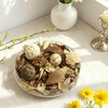 MAISONRINA Large Potpourri Bag,Magnolia Scented Potpourri Bowl Filler, White Decorative