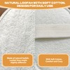 2 Pcs Loofah Sponge Pads, Natural Loofah Exfoliating Sponge Pads,