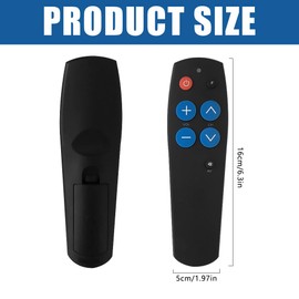 Vmxlso Seniors Remote Control TV, Seniors Remote Control with Large Buttons, Easy to Use Remote Control for Seniors, Universal Remote Control for TV, Cable IR Devices Seniors