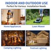 cismorvex 3ft Outdoor/Indoor Extension Cord with Lighted 10/3 Gauge Yellow