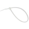 Gocableties Small White Cable Ties, 100mm x 2.5mm, Bulk Pack