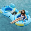 Jasonwell Inflatable River Tube Float - 2 Person Heavy Duty