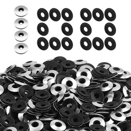 EPDM Sealing Washers Pack of 100 Sealing Washers M8 x 22 mm Stainless Steel Rubber for Screws M8 x 22 mm