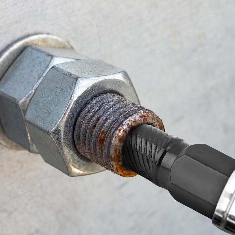 10Pcs Screw Extractor Set, Easy Out Bolt Extractor Kit, Single-Head