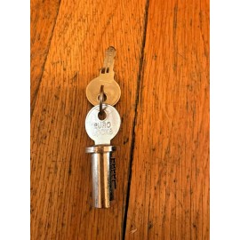 Euro lock New Lock and Key A&A Global Parkway Bulk Vending A & A Gumball Candy Toy machine