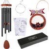 HACRAHO Pet Memorial Wind Chime, 26" Dog Memorial Gifts Wind