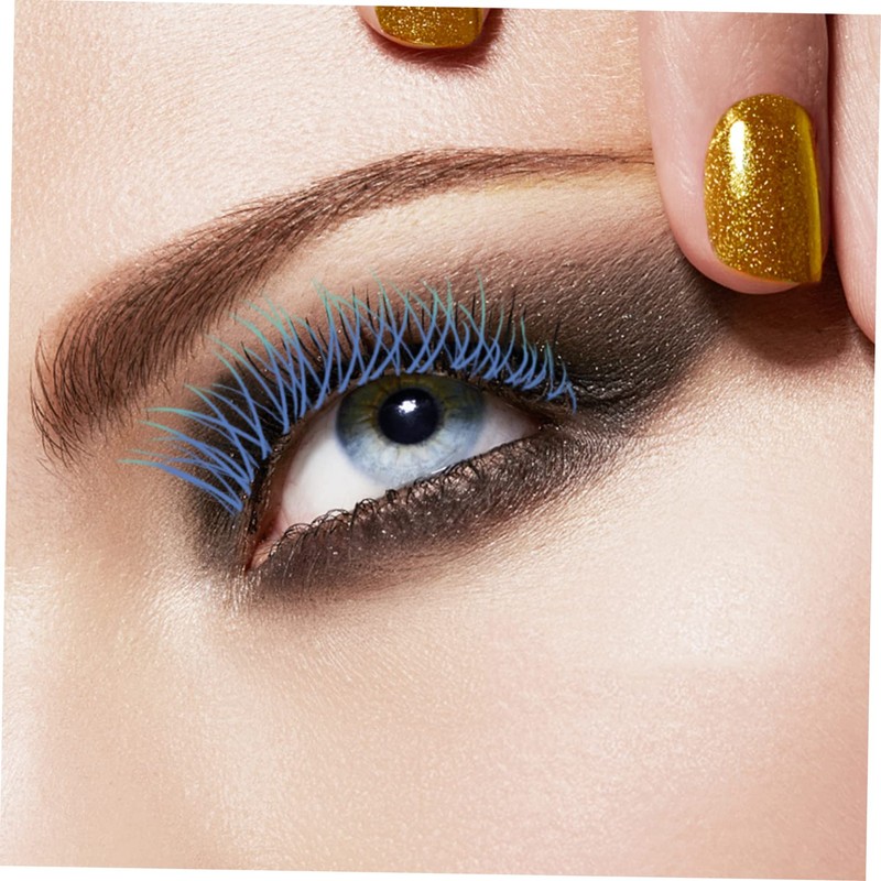 Ipetboom Fluorescent Eyelash Extensions Soft Synthetic False Lashes for Parties
