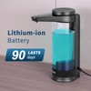 AIKE Automatic Soap Dispenser with Infrared Sensor, 500 ml, Black,