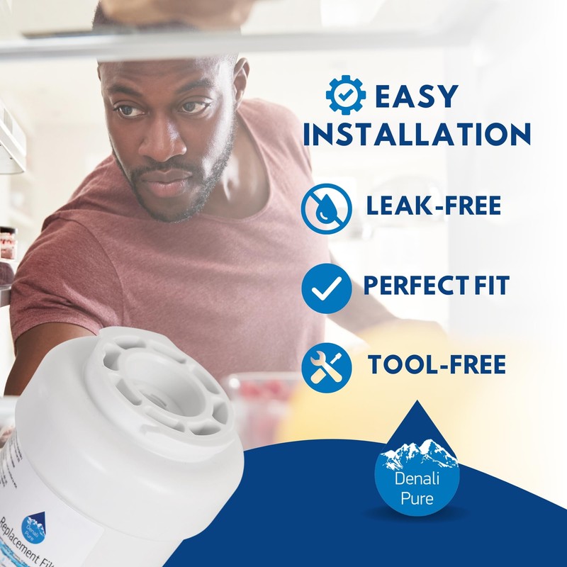 3-Pack Replacement for General Electric MWF3PK Refrigerator Water Filter -