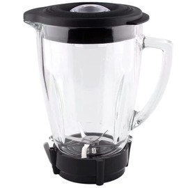 Felji Premium Replacement Parts Set for Oster Pro 1200 Blenders - Glass Jar & Lid, Blade, Rubber Gasket, and Base Cap Included - Compatible with Oster Pro 1200 Series