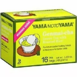 Yamamotoyama SET of 4 Japanese Yamamotoyama Jasmine Oolong Genmai-cha Green Tea Roasted Rice