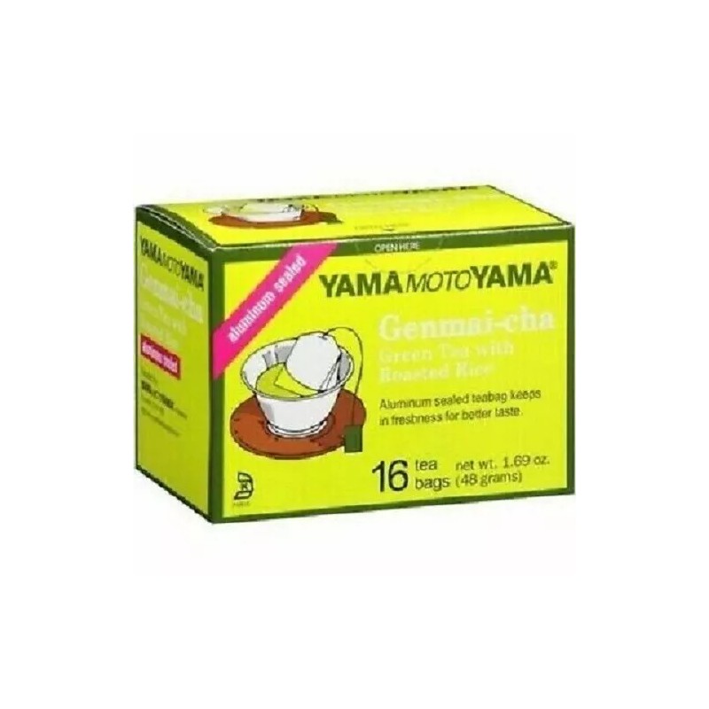 Yamamotoyama SET of 4 Japanese Yamamotoyama Jasmine Oolong Genmai-cha Green