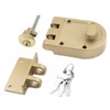 MY MIRONEY Jimmy Proof Deadbolt Lock Heavy Duty Safety Single