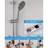 Shower Head Holder, Shower Head Holder for Sliding Bar, Adjustable
