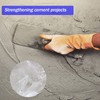 Polypropylene Fiber for Cement Concrete Fiber Additive, Impact Resistant Anti
