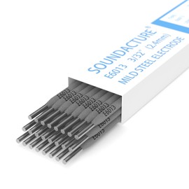 SOUNDACTURE E6013 Welding Rod 3/32" 1lb Carbon Steel Stick Electrodes for Arc Welding Machine - Easy Strike, Smooth Arc, Reliable Performance