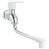 SANEI A1071-13 Single Freedom Faucet Lever Handle Top and Bottom