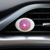 Pink Donut with Pink Frosting and Sprinkles Car Air Freshener