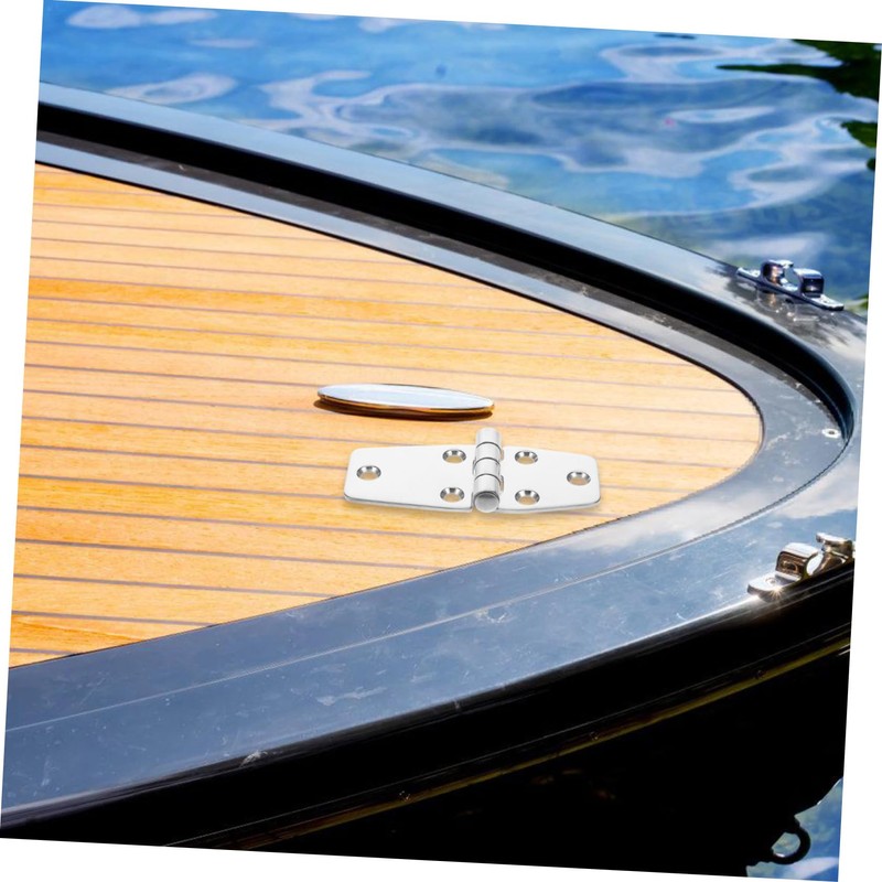 WOONEKY Heavy Duty Stainless Steel Grade Hinge for Boat Cabinet