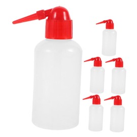 FUNOMOCYA Angled Spout Cleaning Bottle Set Ml Plastic Squeeze Bottles for Lash Rinse Plant Watering Multi-purpose Rinse Tools