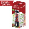 Brentwood 50-Watt 17-Oz. Portable Battery-Operated USB-Chargeable Glass Blender (Black)