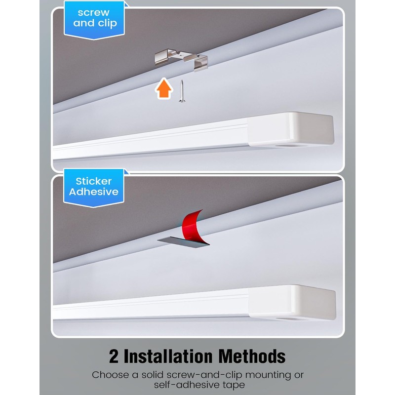 MYPLUS 36 Inch Under Cabinet Lights with Hand Wave, Under