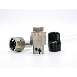 Curtis Valves M18-1.5 Thread Oil Drain Valve fits: 2022-2024 Can-Am Maverick X3, Silver