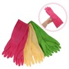 COLLBATH 3 Pairs Thickened Latex Kitchen Gloves for Washing Dishes