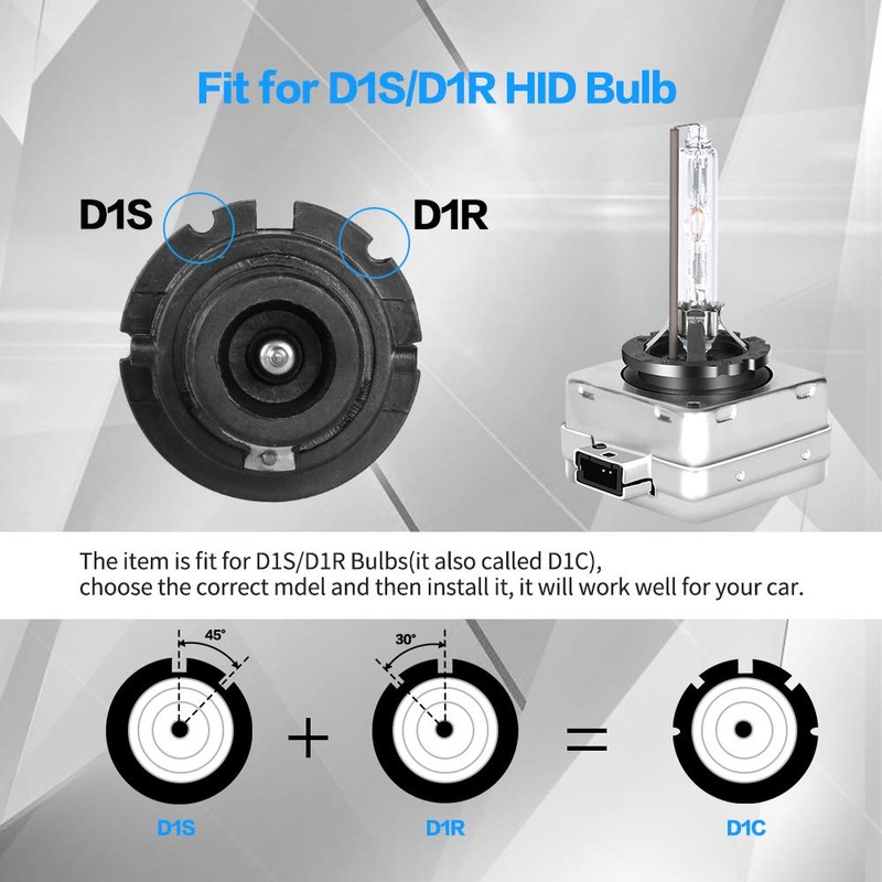 ADAURIS D1s Xenon Bulb Hid Headlight Bulb Headlight Bulbs 35w
