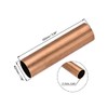sourcing map Copper Round Tube, 27mm OD 1mm Wall Thickness