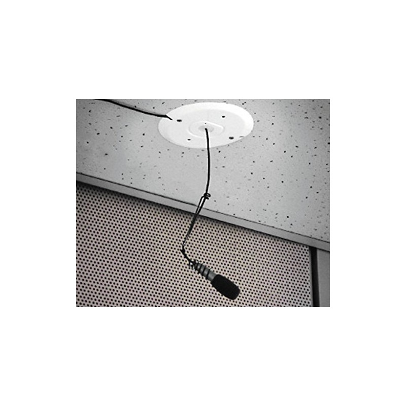 JTS CM-502 Electret Hanging Overhead Microphone Supercardioid Pattern Black