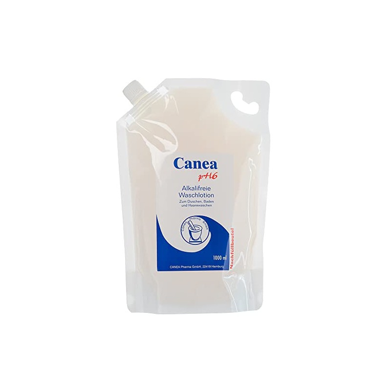 Pharma-Peter CANEA pH6 Alkaline Free Wash Lotion Refill Bag 1000