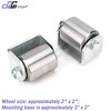 2 Steel Micro Rollers, 2 Inches Roller Heavy Duty Steel