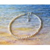 Shells by Patty White Freshwater Pearl & .925 Sterling Silver