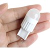 SQXBK G9 2PCS 110V 3W Warm White Mini Dimmable 360