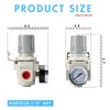 EBEIZZI 1/2" NPT Air Pressure Regulator | Air Regulator for